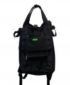 PORTERポーター）の古着「UNION RUCKSACK」｜ブラック