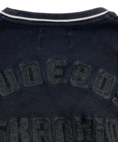 FRED PERRY（フレッドペリー）FRED PERRY (フレッドペリー) ART COMES FIRST (アートカムズファースト) サーマルスウェット ブラック サイズ:40の古着・服飾アイテム