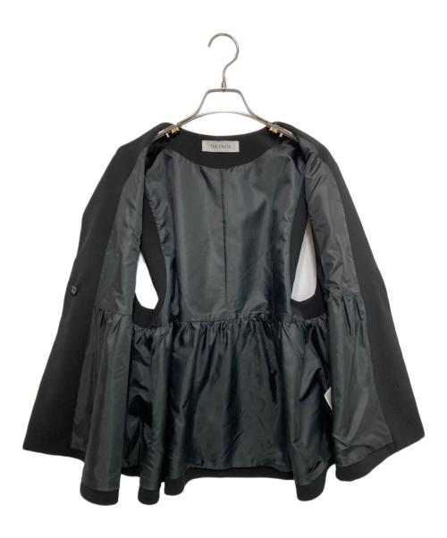 THE PAUSE（ザポーズ）THE PAUSE (ザポーズ) ペプラムベスト ブラック サイズ:Fの古着・服飾アイテム