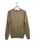 BALLANTYNE (バランタイン) アーガイル カシミヤクルーネックニット ベージュ×ピンク サイズ:50：15000円