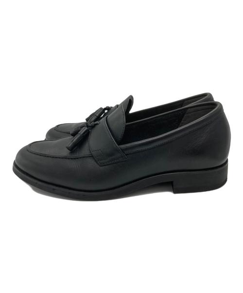 UNIVERSAL LANGUAGE（ユニバーサルランゲージ）UNIVERSAL LANGUAGE (ユニバーサルランゲージ) タッセルローファー ブラック サイズ:SIZE 7 1/2の古着・服飾アイテム