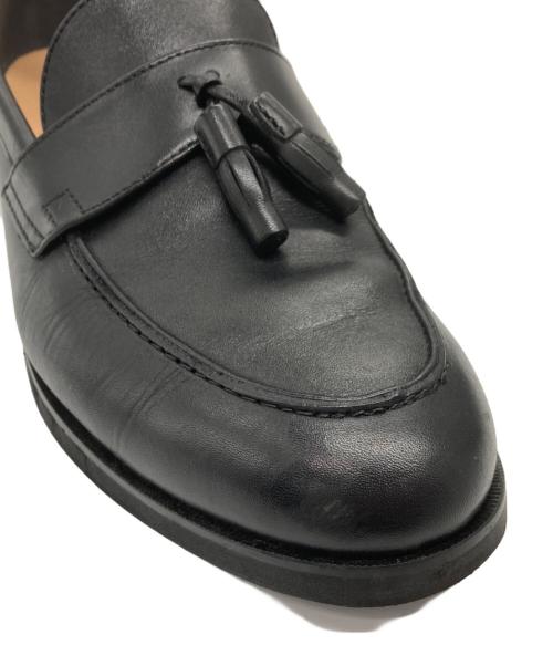 UNIVERSAL LANGUAGE（ユニバーサルランゲージ）UNIVERSAL LANGUAGE (ユニバーサルランゲージ) タッセルローファー ブラック サイズ:SIZE 7 1/2の古着・服飾アイテム