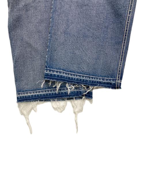 LE CIEL DE HARRISS（ル シェル ド ハリス）LE CIEL DE HARRISS (ル シェル ド ハリス) Drawstring Sax Blue Denim 5-pocket Pants インディゴ サイズ:SIZE 38の古着・服飾アイテム