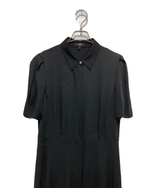 theory（セオリー）theory (セオリー) MODERN GGT CL DART SHIRTDR ブラック サイズ:4の古着・服飾アイテム