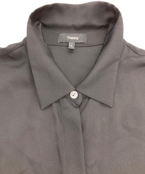 theory（セオリー）theory (セオリー) MODERN GGT CL DART SHIRTDR ブラック サイズ:4の古着・服飾アイテム