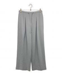 theory（セオリー）の古着「Admiral Crepe Pleated Pant」｜スカイブルー