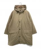 Burberry'sバーバリーズ）の古着「ノバチェック ダウンライナー付ステンカラーコート」｜ベージュ