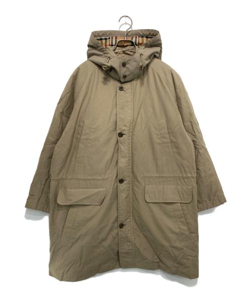 Burberry's（バーバリーズ）Burberry's (バーバリーズ) ノバチェック ダウンライナー付ステンカラーコート ベージュ サイズ:Sの古着・服飾アイテム