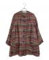 missoni（ミッソーニ）の古着「ノーカラージャケット」｜ネイビー×レッド