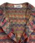 中古・古着 missoni (ミッソーニ) ノーカラージャケット ネイビー×レッド サイズ:36：6000円