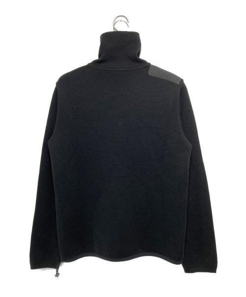 PRADA SPORTS（プラダスポーツ）PRADA SPORTS (プラダスポーツ) ナイロン切替ハーフジップニット ブラック サイズ:50の古着・服飾アイテム