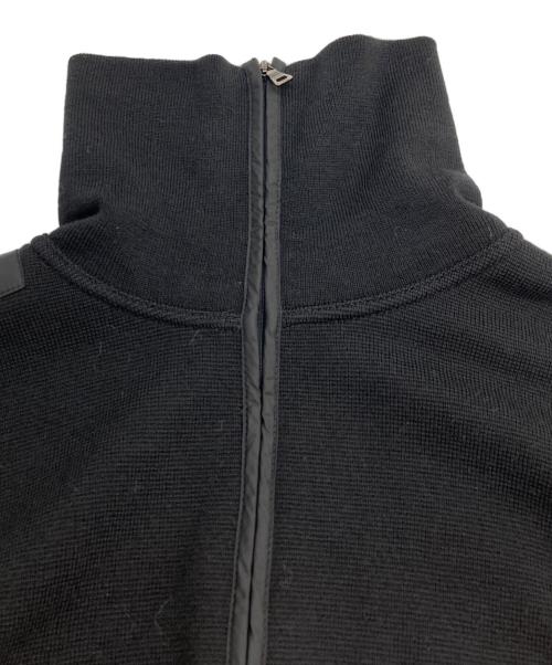 PRADA SPORTS（プラダスポーツ）PRADA SPORTS (プラダスポーツ) ナイロン切替ハーフジップニット ブラック サイズ:50の古着・服飾アイテム