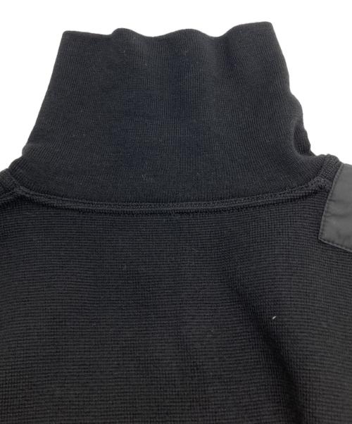PRADA SPORTS（プラダスポーツ）PRADA SPORTS (プラダスポーツ) ナイロン切替ハーフジップニット ブラック サイズ:50の古着・服飾アイテム