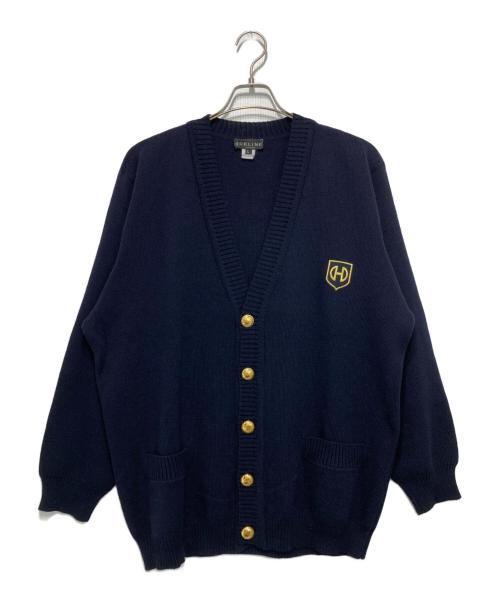 CELINE HOMME（セリーヌオム）CELINE HOMME (セリーヌオム) 金釦ウールVネックカーディガン ネイビー サイズ:Lの古着・服飾アイテム
