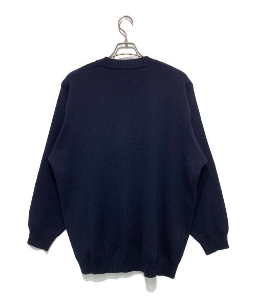 CELINE HOMME（セリーヌオム）CELINE HOMME (セリーヌオム) 金釦ウールVネックカーディガン ネイビー サイズ:Lの古着・服飾アイテム