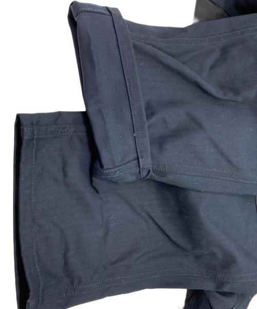 Richardson（リチャードソン）Richardson (リチャードソン) ナイロン切替ダブルニーワークパンツ ネイビー サイズ:Lの古着・服飾アイテム
