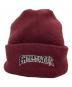 CHALLENGER (チャレンジャー) CRUSH LOGO KNIT CAP バーガンディー：6000円