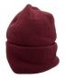 中古・古着 CHALLENGER (チャレンジャー) CRUSH LOGO KNIT CAP バーガンディー：6000円