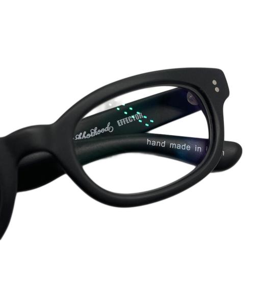 NEIGHBORHOOD（ネイバーフッド）NEIGHBORHOOD (ネイバーフッド) EFFECTOR (エフェクター) ウェリントン型アイウェア ブラックの古着・服飾アイテム