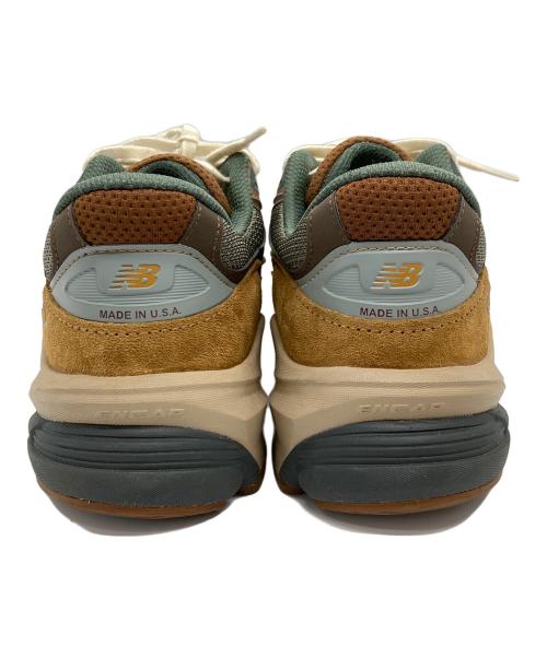 NEW BALANCE（ニューバランス）NEW BALANCE (ニューバランス) CarHartt (カーハート) M990CH6 ローカットスニーカー ブラウン×イエロー サイズ:US09の古着・服飾アイテム