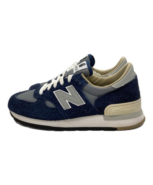 NEW BALANCE（ニューバランス）NEW BALANCE (ニューバランス) CarHartt (カーハート) M990CH1 ローカットスニーカー ネイビー サイズ:US09の古着・服飾アイテム