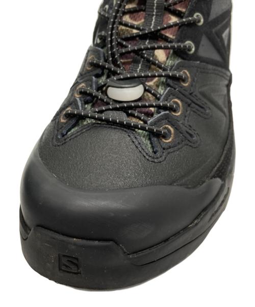 CarHartt（カーハート）CarHartt (カーハート) SALOMON (サロモン) X-ALPローカットスニーカー ブラック サイズ:US 9の古着・服飾アイテム