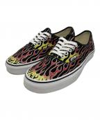 VANSヴァンズ）の古着「AUTHENTIC MASH UP FLAMES ｽﾆｰｶｰ」｜レッド×ブラック