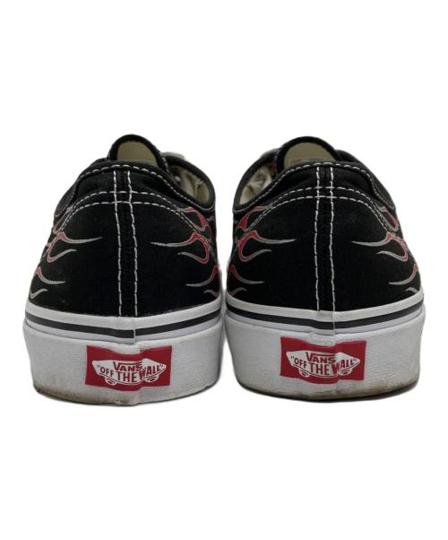 VANS（ヴァンズ）VANS (ヴァンズ) AUTHENTIC MASH UP FLAMES ｽﾆｰｶｰ レッド×ブラック サイズ:US 9の古着・服飾アイテム