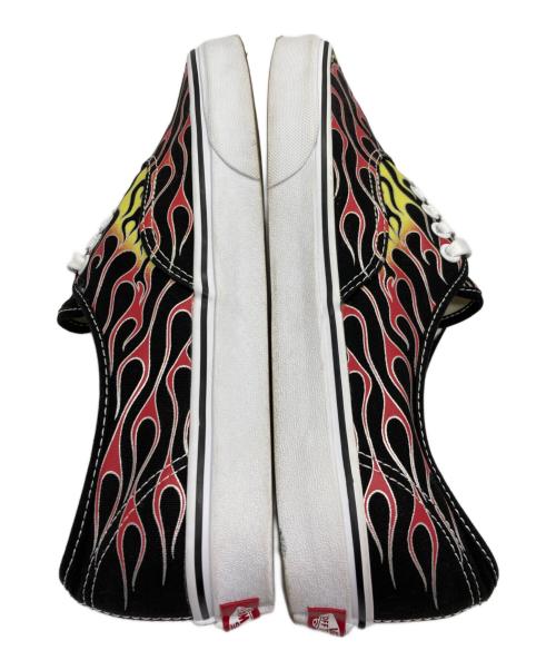 VANS（ヴァンズ）VANS (ヴァンズ) AUTHENTIC MASH UP FLAMES ｽﾆｰｶｰ レッド×ブラック サイズ:US 9の古着・服飾アイテム