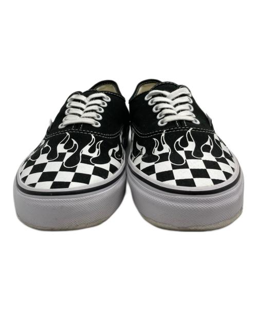 VANS（ヴァンズ）VANS (ヴァンズ) Authentic 'Checker Flame' ブラック サイズ:US 9の古着・服飾アイテム