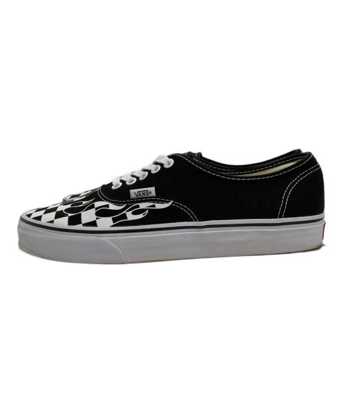 VANS（ヴァンズ）VANS (ヴァンズ) Authentic 'Checker Flame' ブラック サイズ:US 9の古着・服飾アイテム