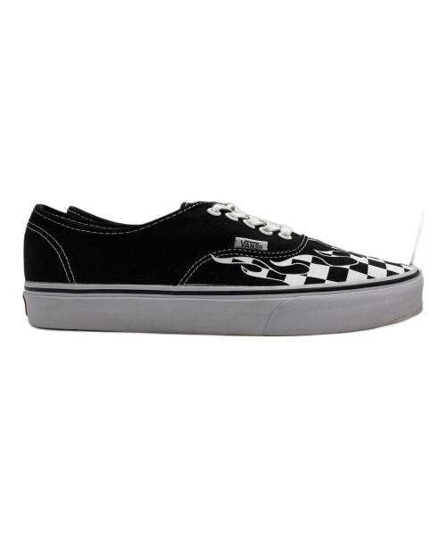 VANS（ヴァンズ）VANS (ヴァンズ) Authentic 'Checker Flame' ブラック サイズ:US 9の古着・服飾アイテム