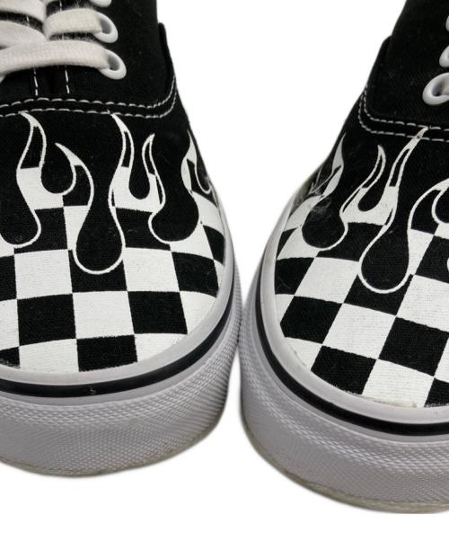 VANS（ヴァンズ）VANS (ヴァンズ) Authentic 'Checker Flame' ブラック サイズ:US 9の古着・服飾アイテム