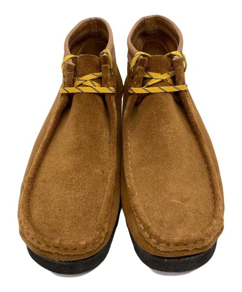 CarHartt（カーハート）CarHartt (カーハート) CLARKS (クラークス) Wallabee Boot ブラウン サイズ:UK8 1/2の古着・服飾アイテム