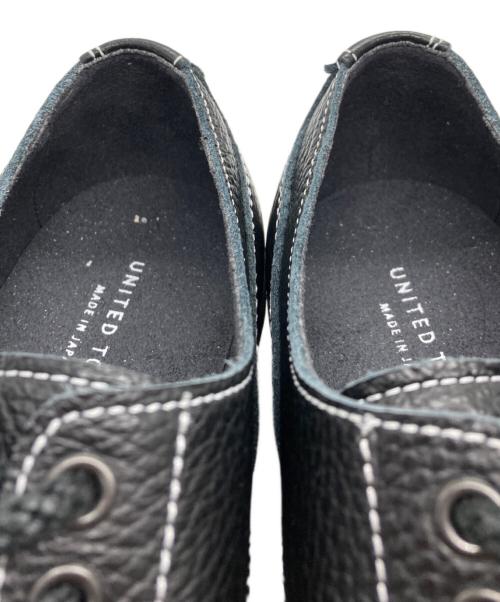 UNITED TOKYO（ユナイテッドトーキョー）UNITED TOKYO (ユナイテッドトーキョー) 5HOLE LEATHER DERBY SHOES ブラック サイズ:1の古着・服飾アイテム