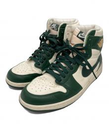 NIKE（ナイキ）の古着「Women's Air Jordan 1 Retro High OG "Pro Green"」｜グリーン×ホワイト