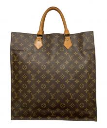 LOUIS VUITTON（ルイ ヴィトン）の古着「モノグラム サックプラ トートバッグ」｜ブラウン