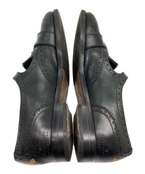 GUCCI（グッチ）GUCCI (グッチ) QUEERCORE BROGUE MONK SHOE ブラック サイズ:6 1/2の古着・服飾アイテム