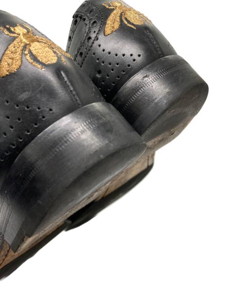 GUCCI（グッチ）GUCCI (グッチ) QUEERCORE BROGUE MONK SHOE ブラック サイズ:6 1/2の古着・服飾アイテム