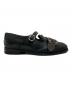 中古・古着 GUCCI (グッチ) QUEERCORE BROGUE MONK SHOE ブラック サイズ:6 1/2：18000円
