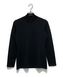 CELINE（セリーヌ）の古着「モックネックウールニット」｜ブラック