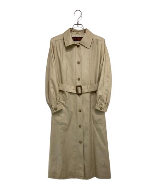 Yves Saint Laurent（イヴサンローラン）Yves Saint Laurent (イヴサンローラン) ステンカラートレンチコート ベージュ サイズ:表記無しの古着・服飾アイテム