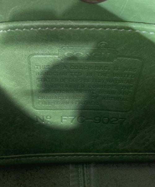 COACH（コーチ）COACH (コーチ) エルゴ ワンショルダーハンドバッグ グリーンの古着・服飾アイテム