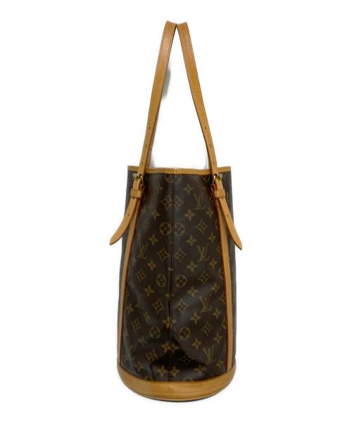 LOUIS VUITTON（ルイ ヴィトン）LOUIS VUITTON (ルイ ヴィトン) モノグラム バケットGM トートバッグ ブラウンの古着・服飾アイテム