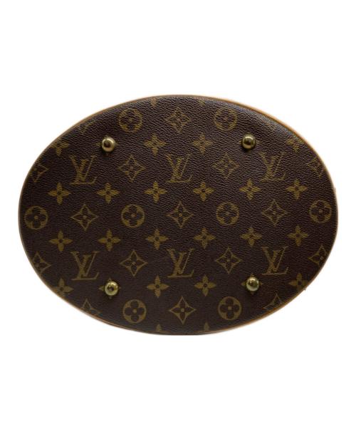 LOUIS VUITTON（ルイ ヴィトン）LOUIS VUITTON (ルイ ヴィトン) モノグラム バケットGM トートバッグ ブラウンの古着・服飾アイテム