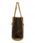 LOUIS VUITTON (ルイ ヴィトン) モノグラム バケットGM トートバッグ ブラウン：40000円