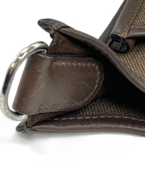 HERMES（エルメス）HERMES (エルメス) エブリン2 PM ショルダーバッグ オリーブ×ブラウンの古着・服飾アイテム