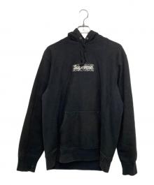 SUPREME（シュプリーム）の古着「Bandana Box Logo Hooded Sweatshirt」｜ブラック