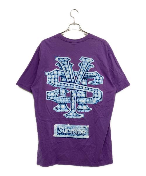 SUPREME（シュプリーム）SUPREME (シュプリーム) Snowman Tee パープル サイズ:XLの古着・服飾アイテム