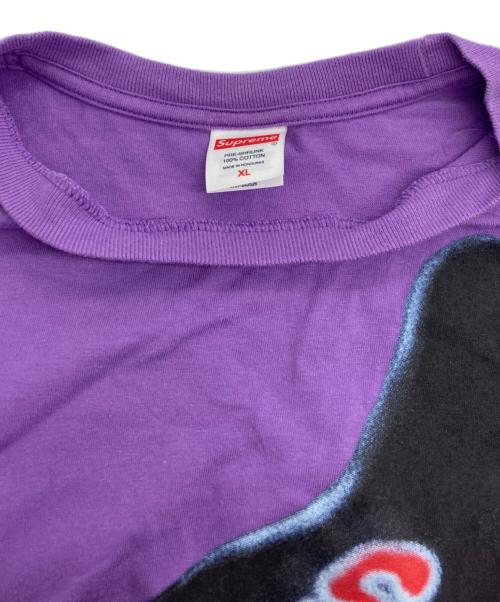 SUPREME（シュプリーム）SUPREME (シュプリーム) Snowman Tee パープル サイズ:XLの古着・服飾アイテム